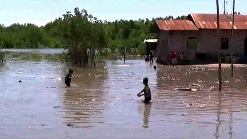 Banjir Rob Kembali Genangi Pemukiman Warga Manubara – Sumba Timur