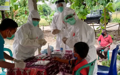In Mauliru and Kambadjawa Villages, Dozens of Residents Take Rapid Tests