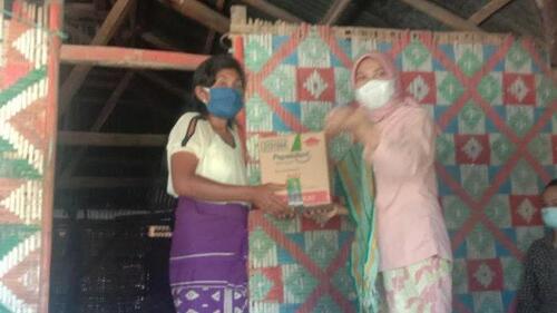 Korban Badai Seroja di Kiritana Kabupaten Sumba Timur Terima Bantuan dari BLU PIP