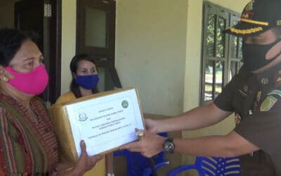 The Covid 19 Pandemic Doesn’t Stop East Sumba’s Prosecution Helping Panti & PLWHA