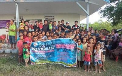 Slankers and Slanky East Sumba Distribute Aid for Victims of Storm Seroja