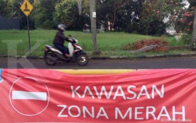 Per 1 Agustus, hampir separuh kabupaten/kota di Indonesia zona merah Covid-19