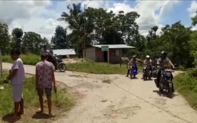 VIDEO – Polisi Polsek Matawai La Pawu Keliling Kampung Imbau Warga Taati 7 Perintah Cegah Covid-19