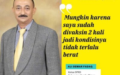 Sembuh dari Covid, Ketua DPRD Ajak Masyarakat Dukung Pemerintah dengan Taat Prokes