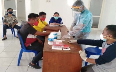 45 Anggota Tim Satgas Covid-19 Jalani Rapid Tes, Dua Orang Reaktif