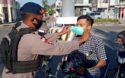 Tim Gabungan Gugus Tugas Covid 19 Sumba Timur, Lakukan Penertiban Pengunaan Masker