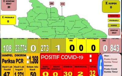 Pasien 032 Sembuh , Sumba Timur Kembali Hijau