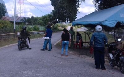 3 Warga Positif Covid-19, Warga Kelurahan Temu Sumba Timur Tutup Akses Permukiman