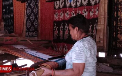 Pengrajin Tenun Ikat Sumba Timur Tetap Bertahan di Tengah Wabah Covid-19