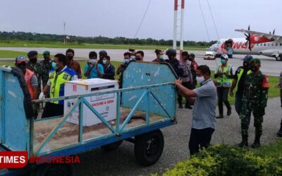 2.440 Dosis Vaksin Covid-19 Tiba di Sumba Timur