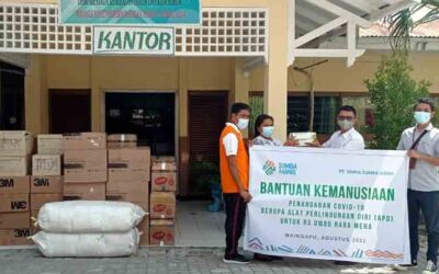 Apresiasi Nakes di Sumba Timur, PT.MSM Bantu APD untuk Tangani Covid-19