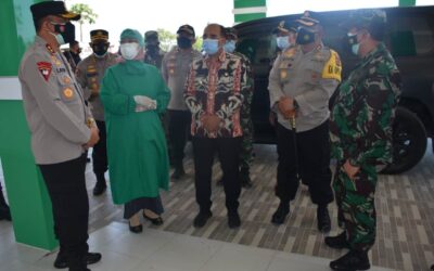 Forkopimda Provinsi NTT dan Wali Kota Pantau Penerapan PPKM dan Pusat Isoman
