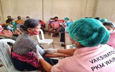 Ribuan Warga Terima Vaksin Merdeka Dosis 2 Saat Perayaan HUT GKS Mambitul