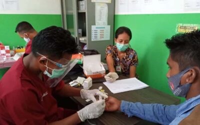 8 Pengawas Pemilu Sumbar Timur Reaktif Rapid Test Covid-19