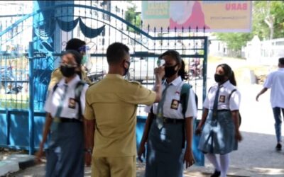 Cegah Covid-19 di Sekolah, SMAN 2 Waingapu Terapkan 3 M