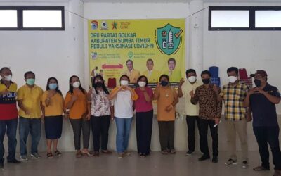 Lampai Target, Golkar Sumtim Apresiasi Dukungan atas Vaksinasi