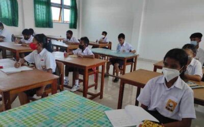 SMPK Andaluri Waingapu KBM Tatap Muka Terbatas, Kepsek : Anak Bawa Bekal Dari Rumah