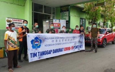Peduli Covid-19, PSMTI NTT Sumbang APD ke Rumah Sakit