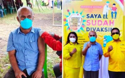 Tembus 30.000 Golkar NTT Pecahkan Rekor Vaksinasi