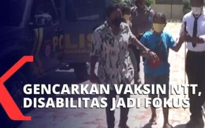 Teman Disabilitas Jadi Fokus Vaksinasi Covid-19 di Sumba Timur NTT
