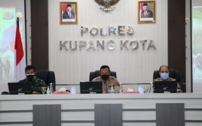 Pantau Kesiapan PPKM Level IV, Kapolda NTT Tatap Muka dengan Forkopimda Kota Kupang
