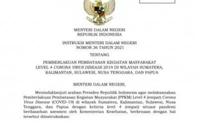 Mal Dibuka 50 Persen, Resepsi Pernikahan Dibatasi 30 Orang Selama PPKM Level 4 di Luar Jawa-Bali