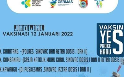 Simak Jadwal dan Lokasi Vaksinasi Covid-19 di Sumba Timur Hari Ini