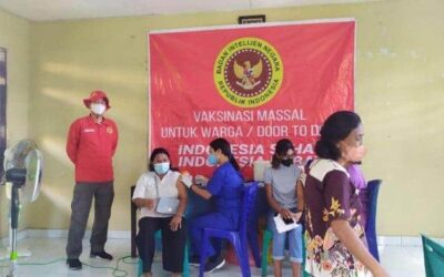 Gelar Vaksinasi Massal di Kelurahan Hambala, BINDA NTT Dapat Apresiasi Warga