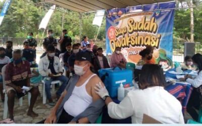 Cerita Vaksin Booster Petugas dan WBP Lapas Terbuka Waikabubak, Dijemput Truk Dalmas