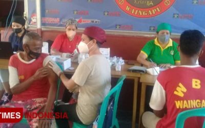 Komitmen Lawan Covid-19, Lapas Waingapu Kembali Gelar Vaksinasi Covid-19
