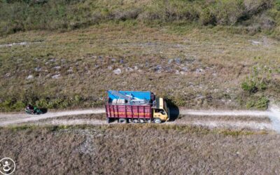 Awesome! The First Loaded Truck Arrives at Laindatang